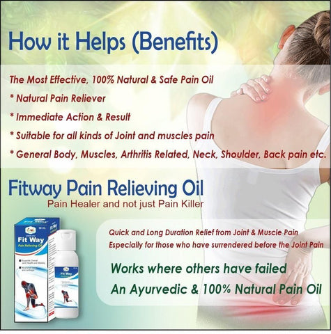 Fitway Pain Relieving Oil�50ml